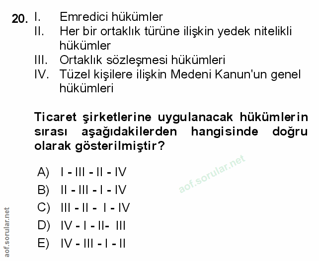 Soru 20