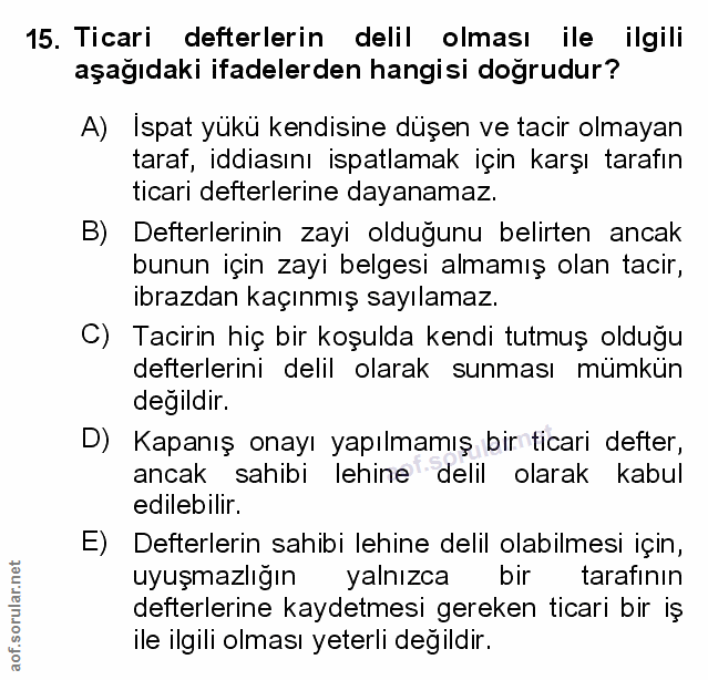 Soru 15