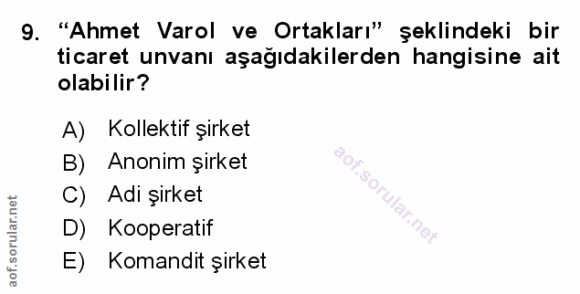 Soru 9