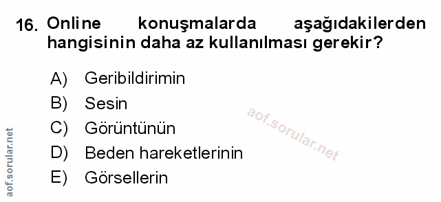 Soru 16