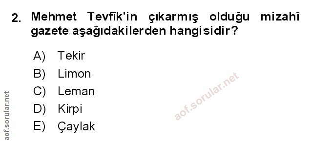 Soru 2
