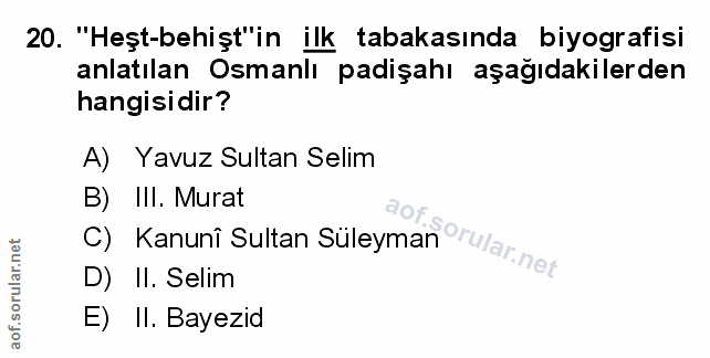Soru 20