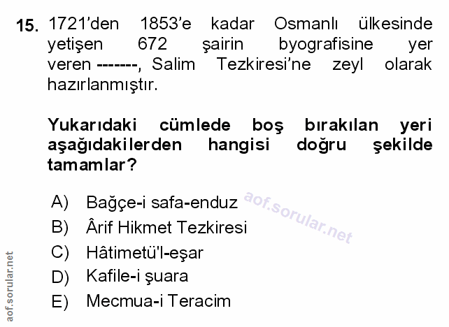 Soru 15