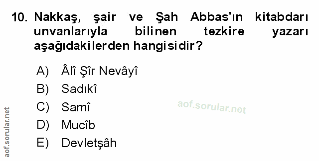 Soru 10