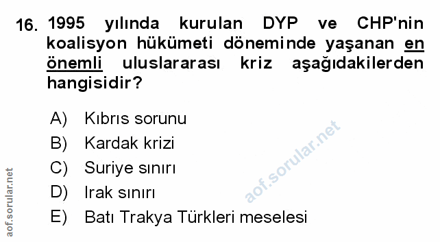 Soru 16