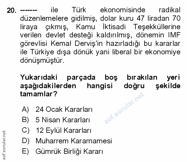 Soru 20