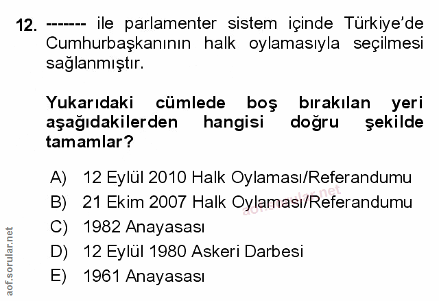 Soru 12
