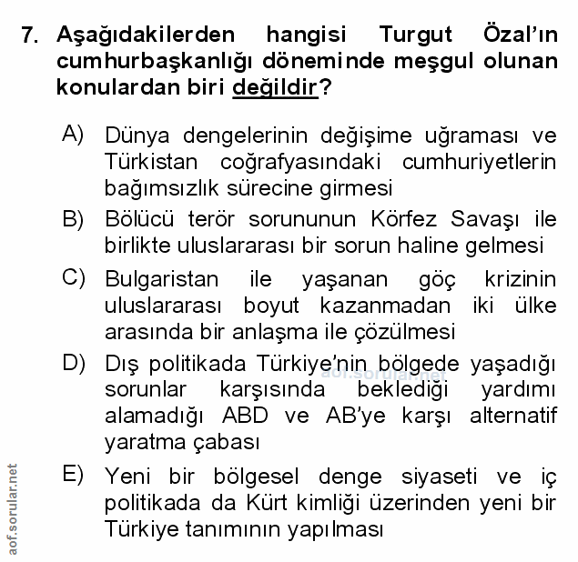 Soru 7