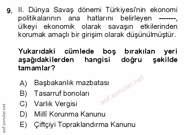 Soru 9