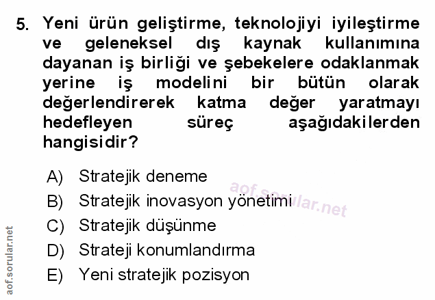 Soru 5