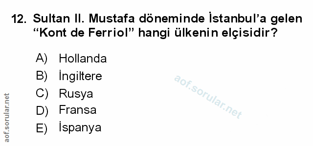 Soru 12