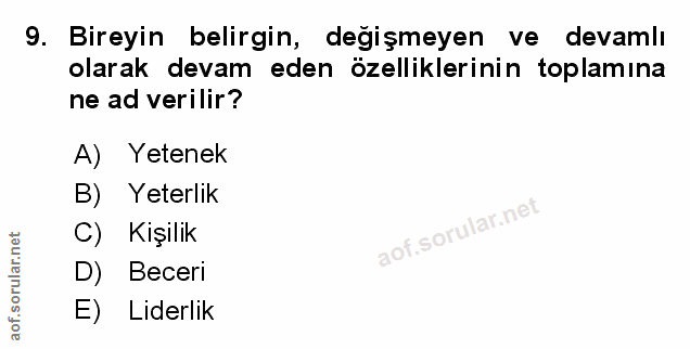 Soru 9