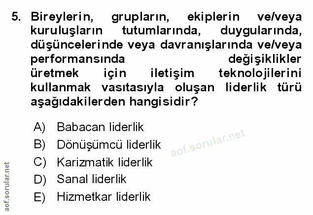 Soru 5