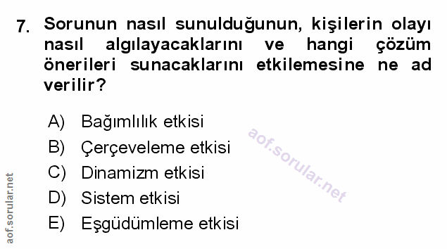 Soru 7