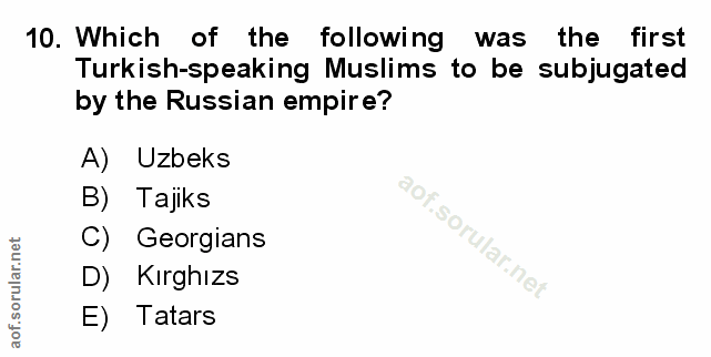 Soru 10
