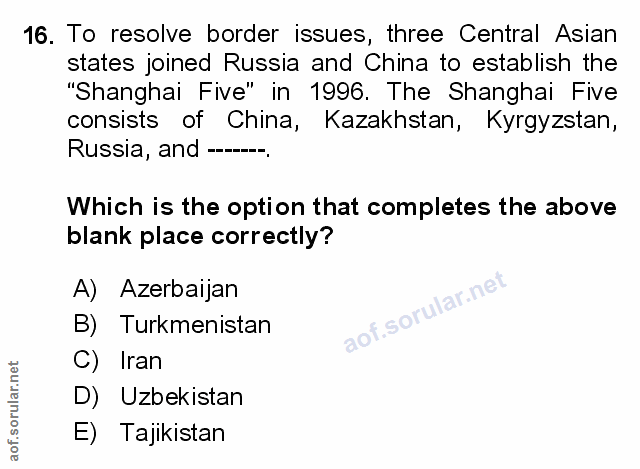 Soru 16