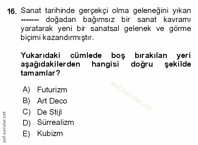 Soru 16