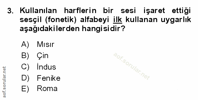 Soru 3