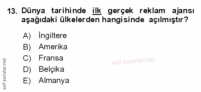 Soru 13