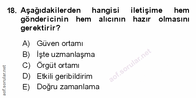 Soru 18