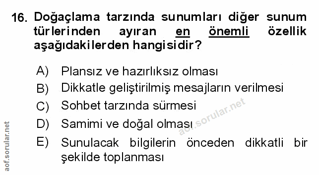 Soru 16