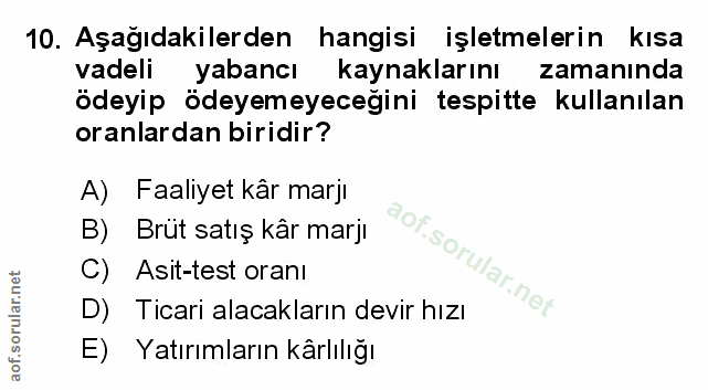 Soru 10