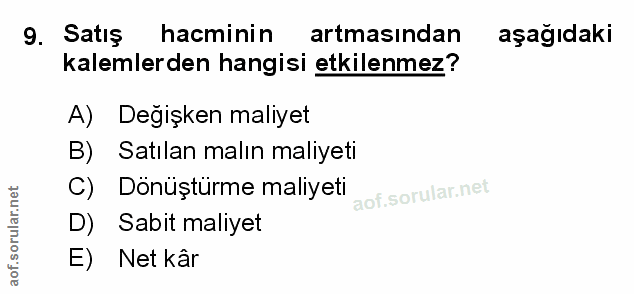 Soru 9