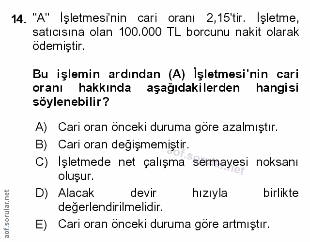 Soru 14