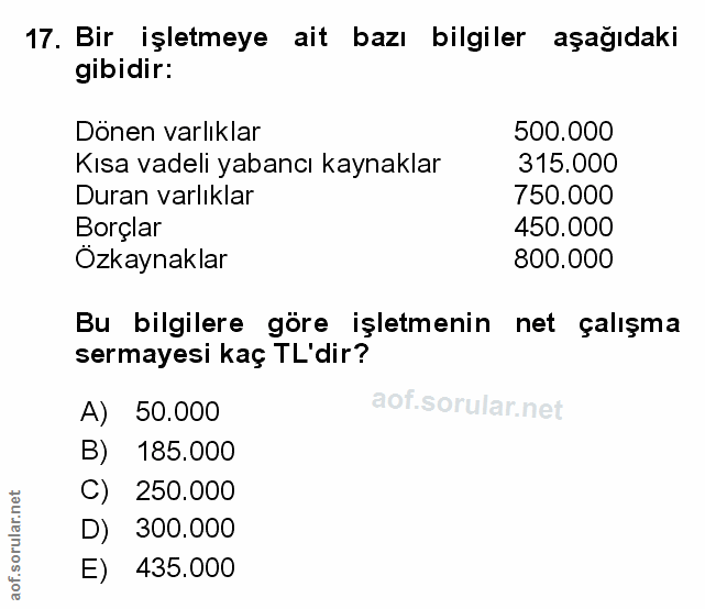 Soru 17