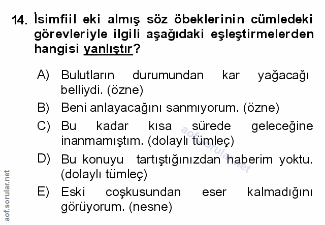 Soru 14
