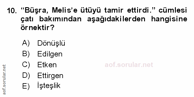 Soru 10