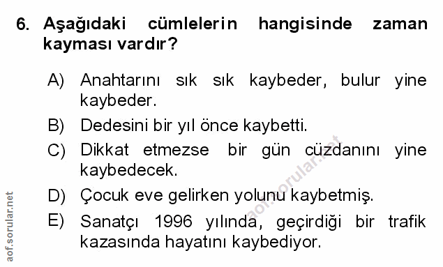 Soru 6