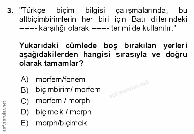 Soru 3