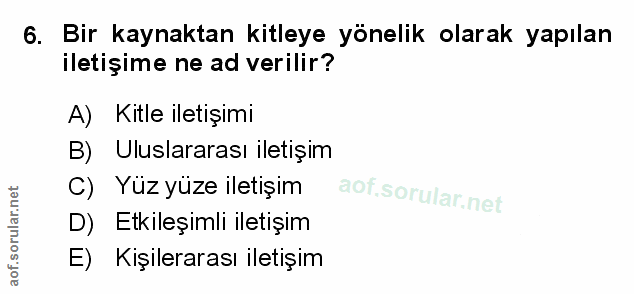 Soru 6