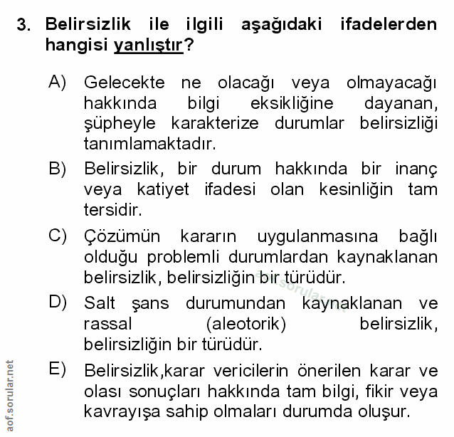 Soru 3