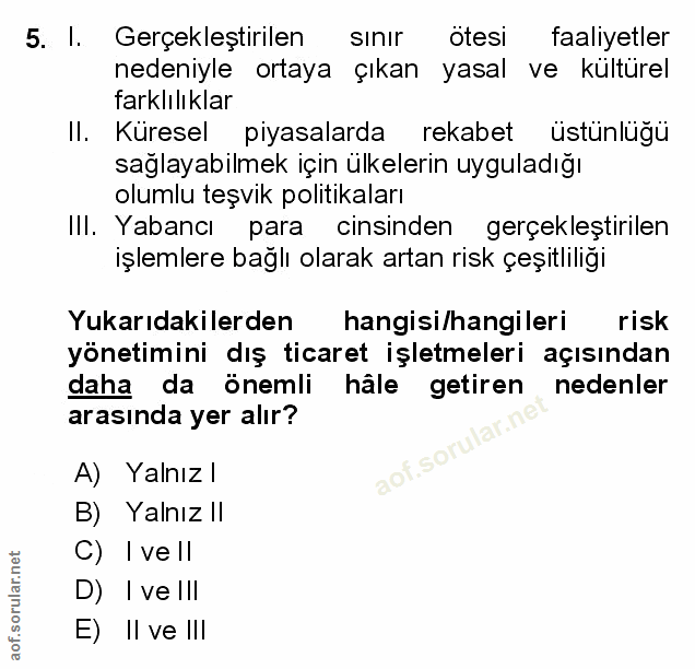 Soru 5