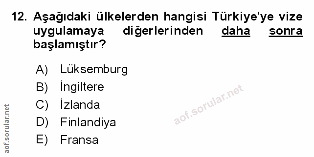 Soru 12