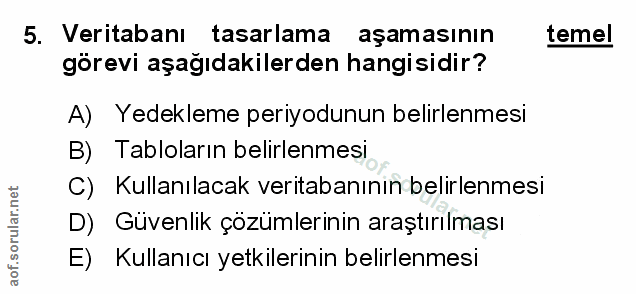 Soru 5
