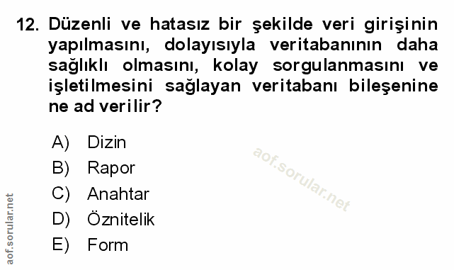 Soru 12