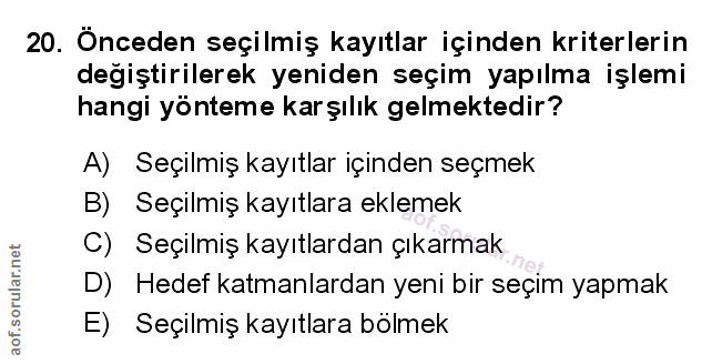 Soru 20