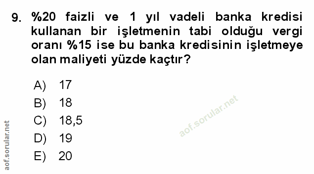 Soru 9