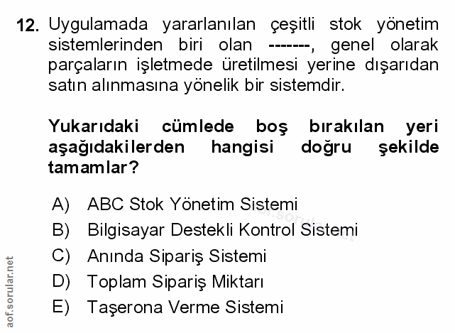 Soru 12