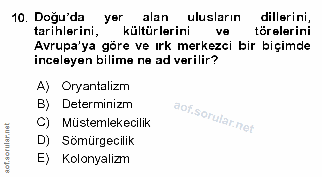 Soru 10