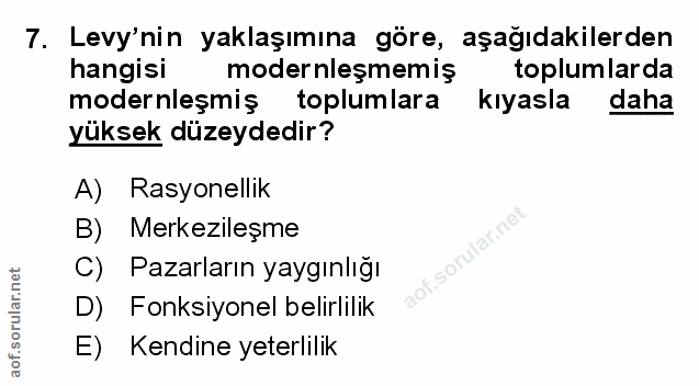 Soru 7