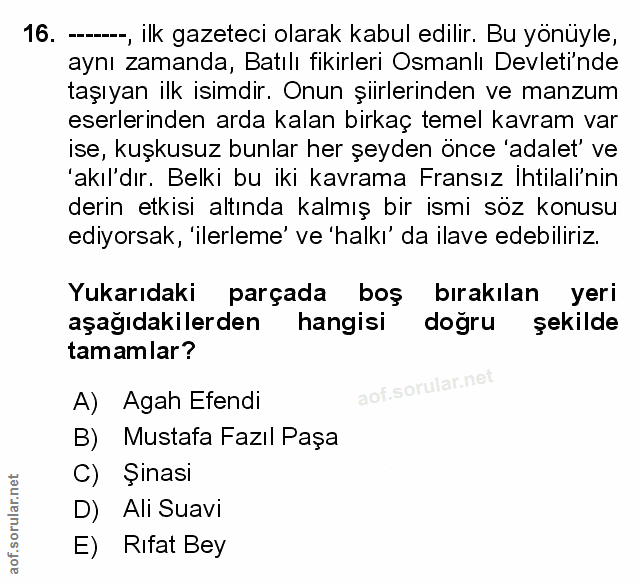 Soru 16