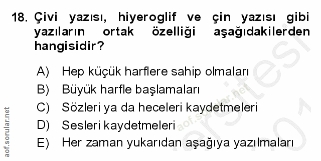 Soru 18