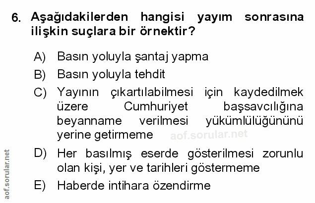 Soru 6