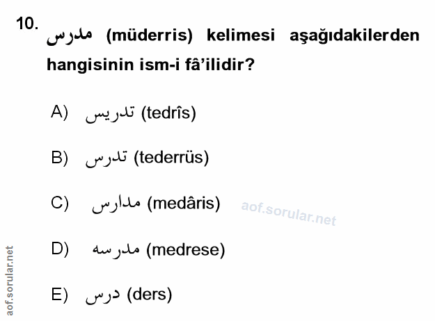 Soru 10