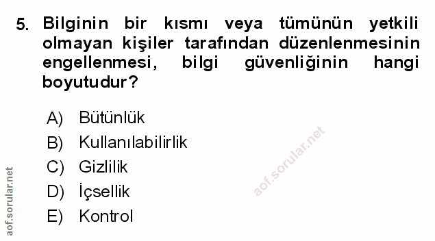 Soru 5