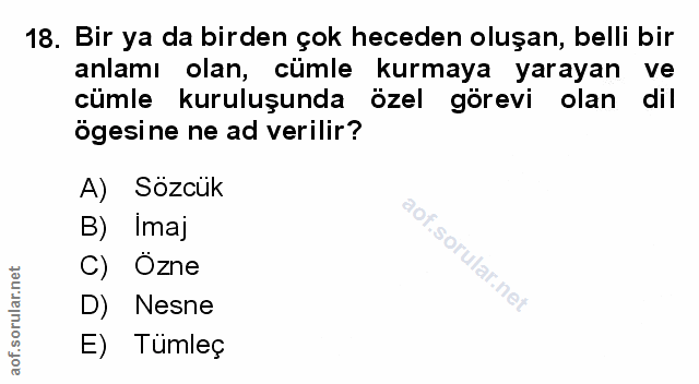 Soru 18